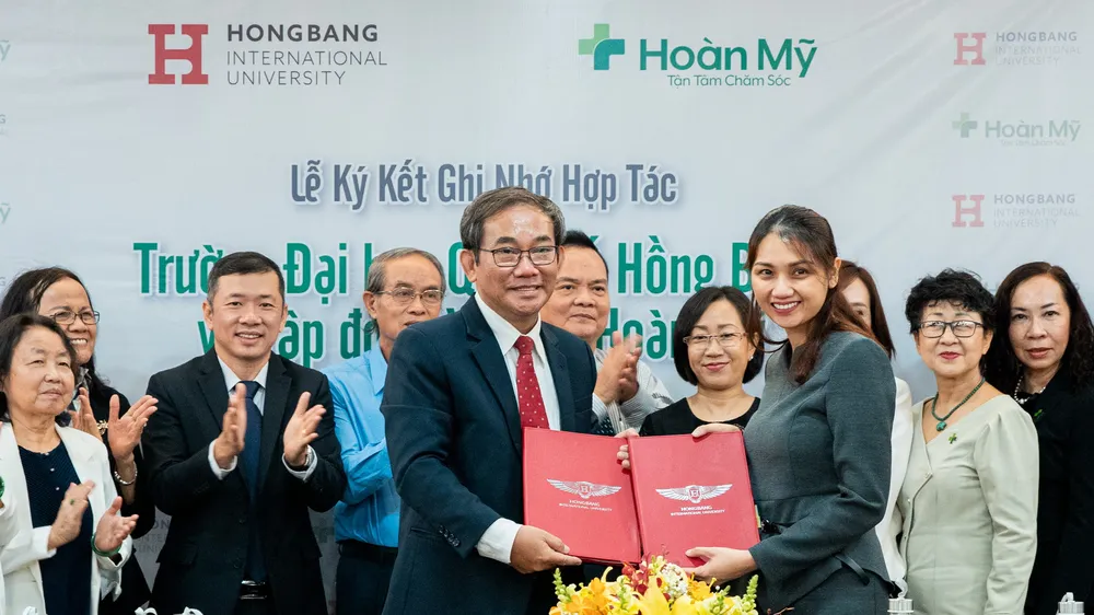 Đại học Quốc tế Hồng Bàng và Tập đoàn Y khoa Hoàn Mỹ hợp tác đào tạo nhân lực y tế 