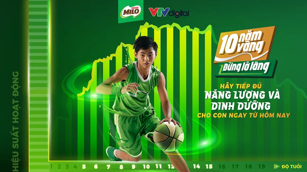 Nestlé MILO khởi động Dự án “10 năm vàng - Đừng lỡ làng”