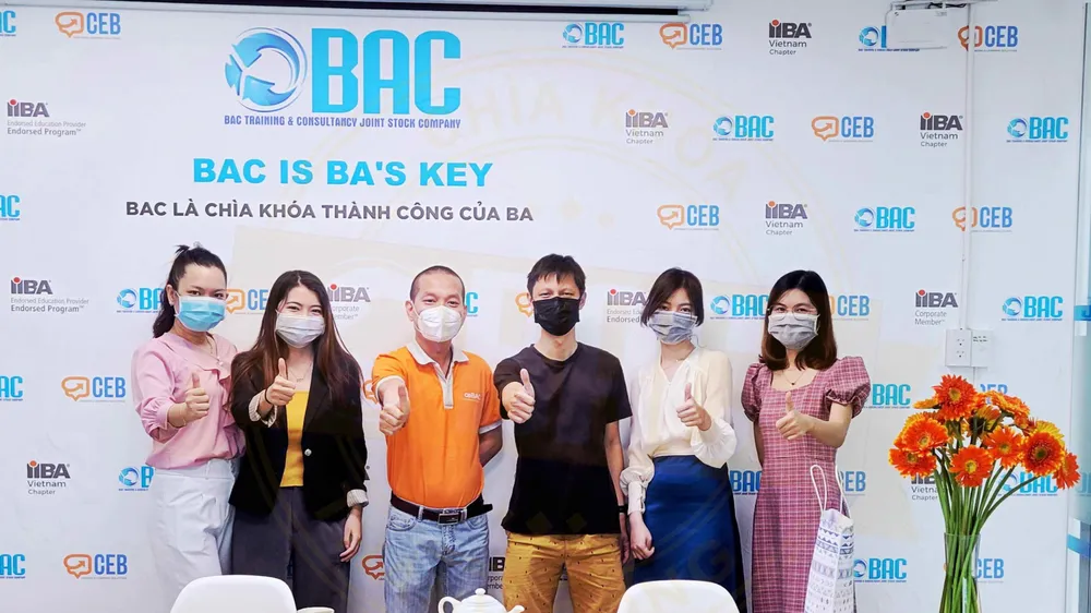 Trung tâm đào tạo và tư vấn BAC hợp tác cùng cộng đồng BA Việt Nam 