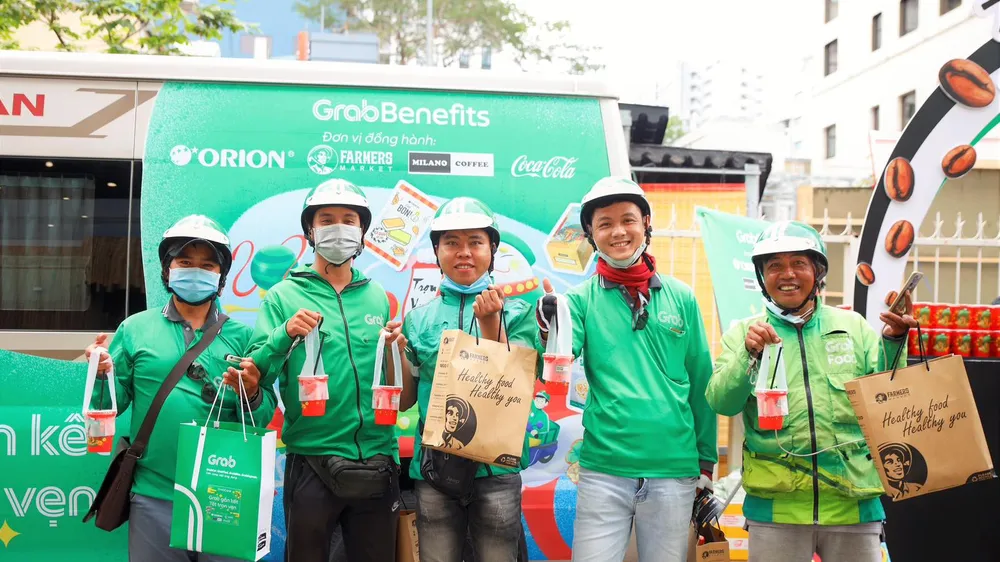 Grab lì xì đối tác tài xế nhân dịp Tết Quý Mão 2023