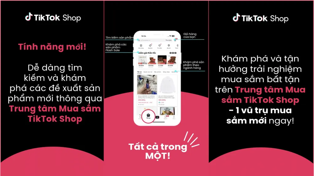 TikTok Shop đơn giản hóa trải nghiệm mua sắm của người dùng
