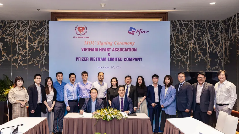 Pfizer Việt Nam ký kết Biên bản ghi nhớ dự án “Sức khỏe Tim mạch cộng đồng”