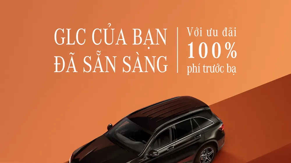Hỗ trợ 100% lệ phí trước bạ cho Mercedes-Benz GLC (thế hệ X253)