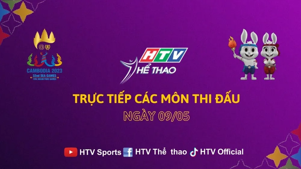 🔴 TRỰC TIẾP chiều 9-5 SEA Games 32: Môn Bóng bàn, Bi sắt, Kun Khmer, Boxing,... 