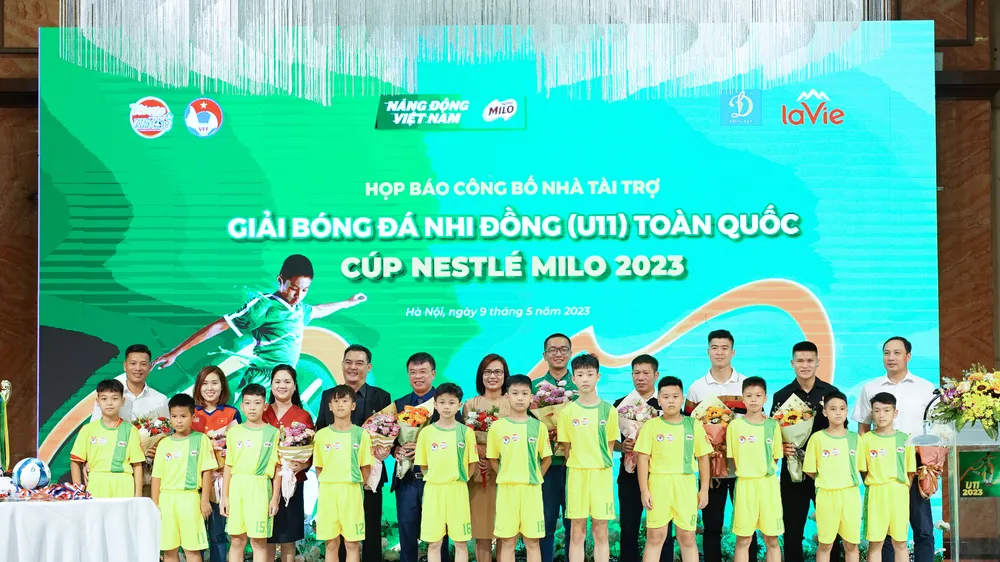 Nestlé MILO đồng hành Giải Bóng đá Nhi đồng (U11) toàn quốc - Cúp Nestlé MILO 2023