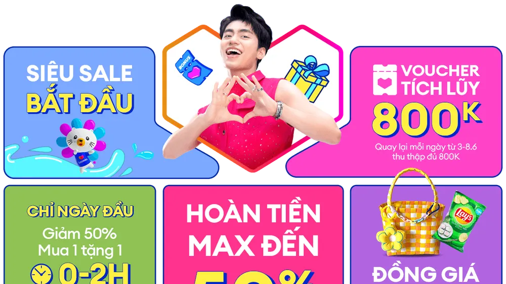 Đại sứ thương hiệu MONO đồng hành Lazada mang lễ hội 