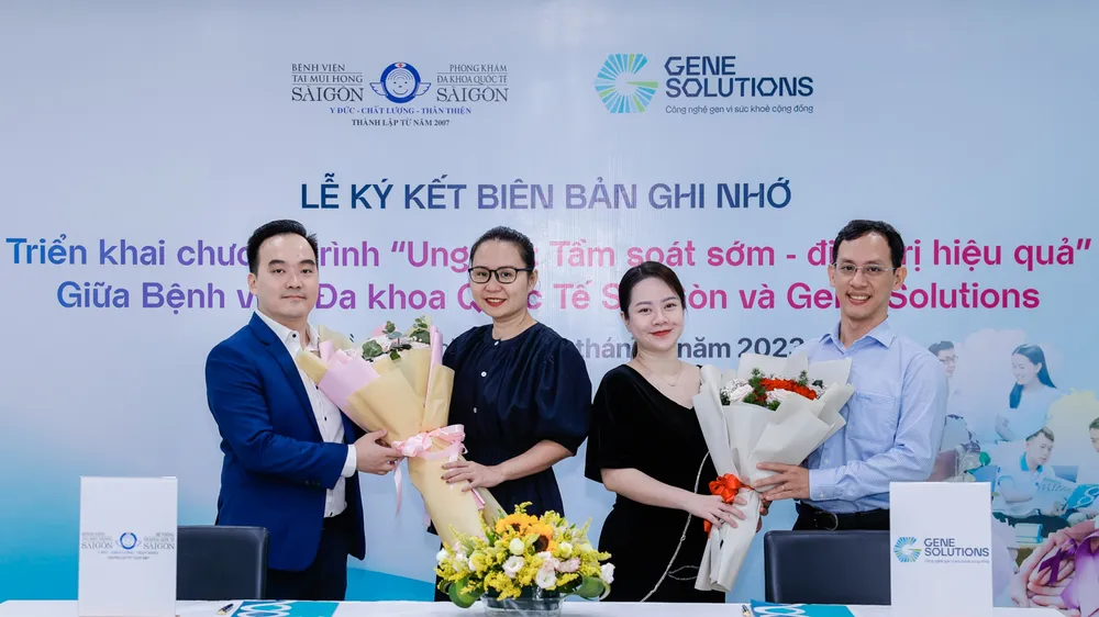 Gene Solutions hợp tác triển khai chương trình “Ung thư: Tầm soát sớm - Điều trị hiệu quả"