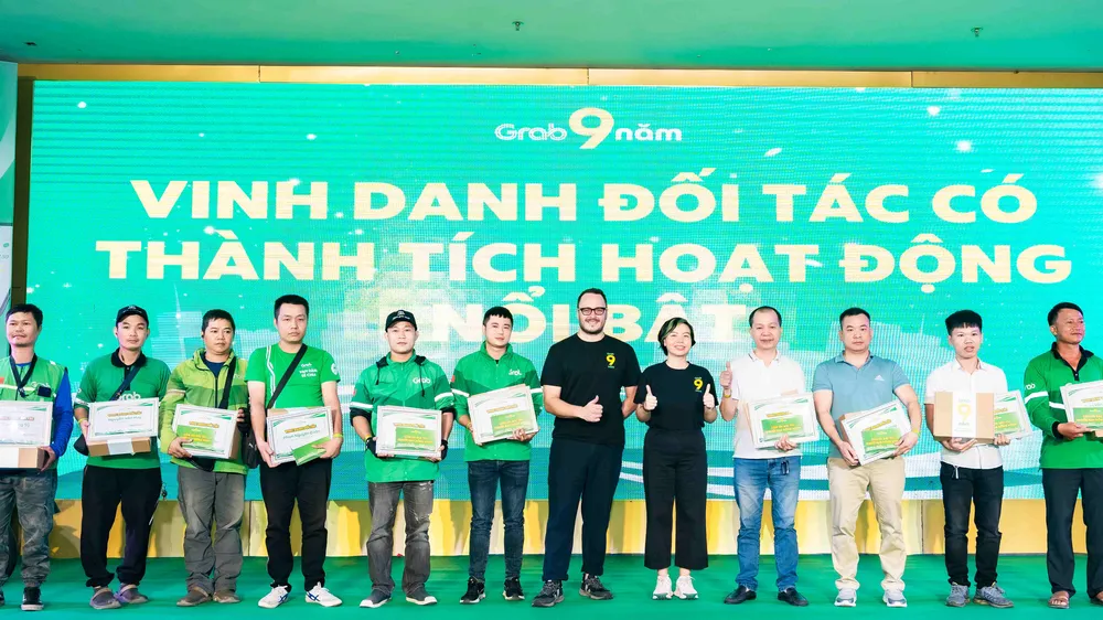 Grab triển khai chuỗi hoạt động tri ân đối tác tài xế 
