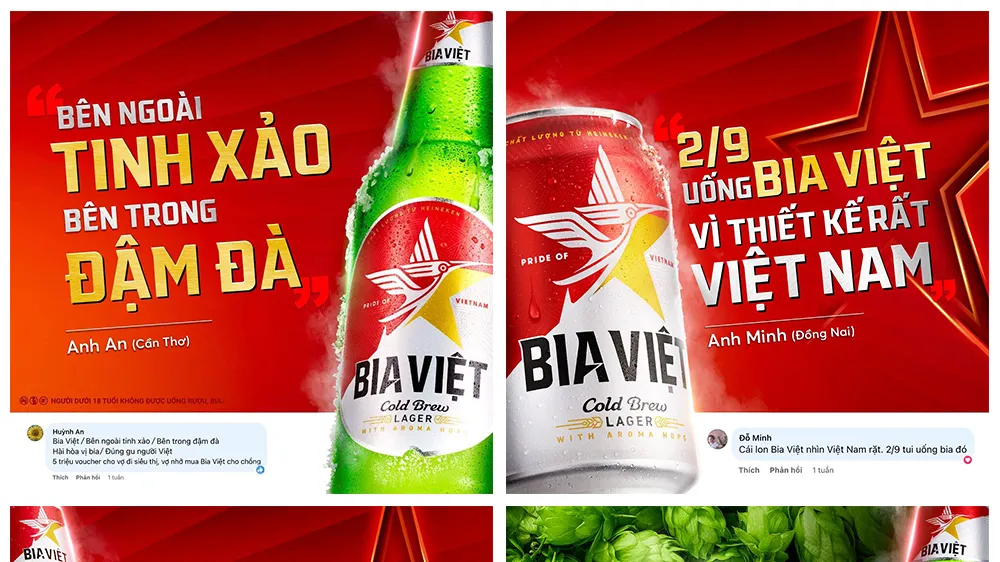  Bia Việt ra mắt với diện mạo mới cùng hương vị đậm chất Việt