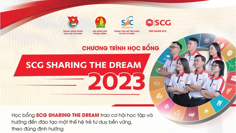 Học bổng SCG Sharing The Dream 2023 tiếp tục đồng hành học sinh, sinh viên