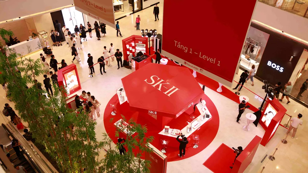 Mỹ phẩm SK-II (Nhật Bản) khai trương cửa hàng chính hãng đầu tiên ở Việt Nam