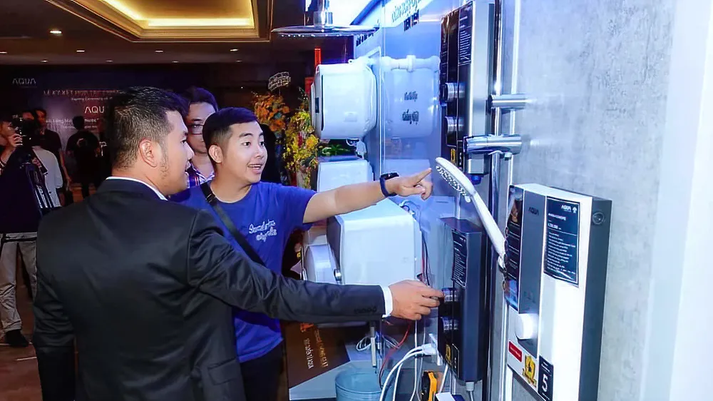 AQUA Việt Nam công bố hợp tác chiến lược phân phối ngành hàng máy tắm nước nóng cùng đơn vị thành viên của PETROSETCO