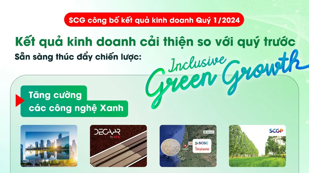SCG thúc đẩy nhiều sáng kiến xanh