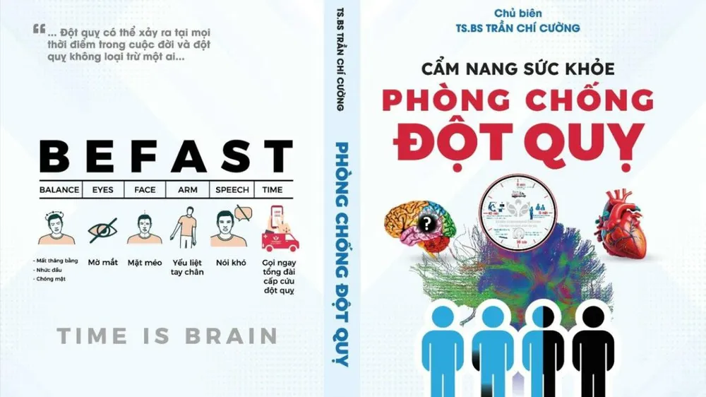 TS-BS. Trần Chí Cường ra mắt "Cẩm nang phòng chống đột quỵ"