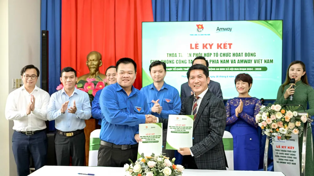 Amway Việt Nam hợp tác Trung ương Đoàn thực hiện hoạt động cộng đồng trên toàn quốc