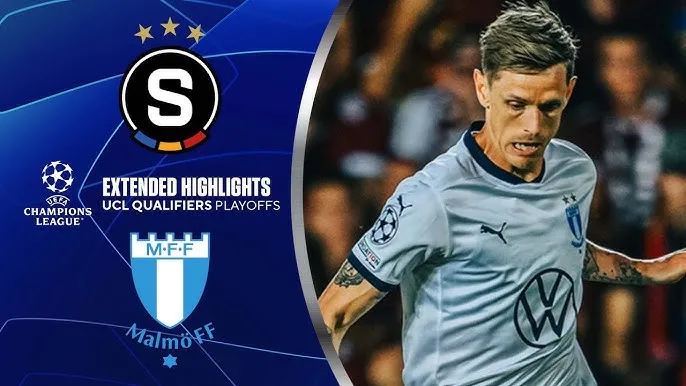 Sparta Praha vs Malmo 2-0 (4-0): Lukas Haraslin mở bàn chấm penalty, Albion Rrahmani chốt hạ vé đi tiếp vòng bảng Champions League 