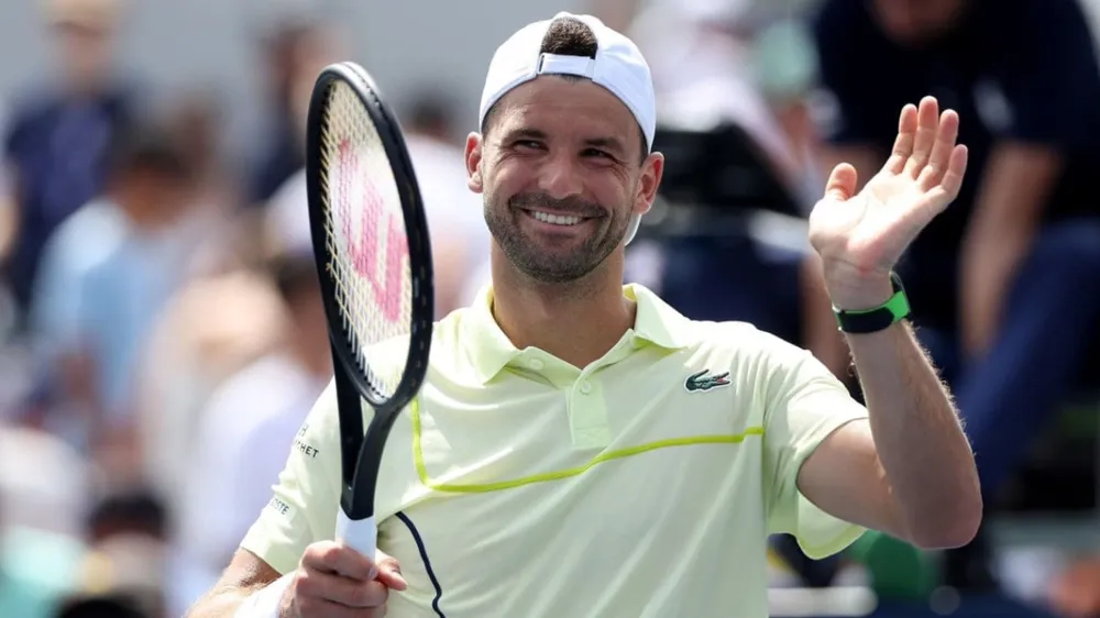 10 pha ăn điểm của Grigor Dimitrov tại US Open 2024 trước khi bỏ cuộc vì chấn thương đầu gối