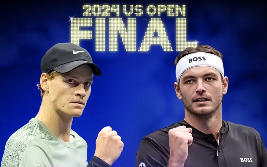 Hành trình đến chung kết US Open 2024 của 2 tay vợt Jannik Sinner vs Taylor Fritz, diễn ra vào 1g00 ngày 9/9