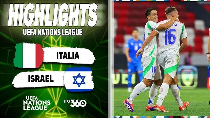 Israel vs Italia 1-2: Frattesi đánh đầu đẹp mắt mở bàn, Kean đá bồi chốt hạ 3 điểm, Abu Fani ghi bàn danh dự