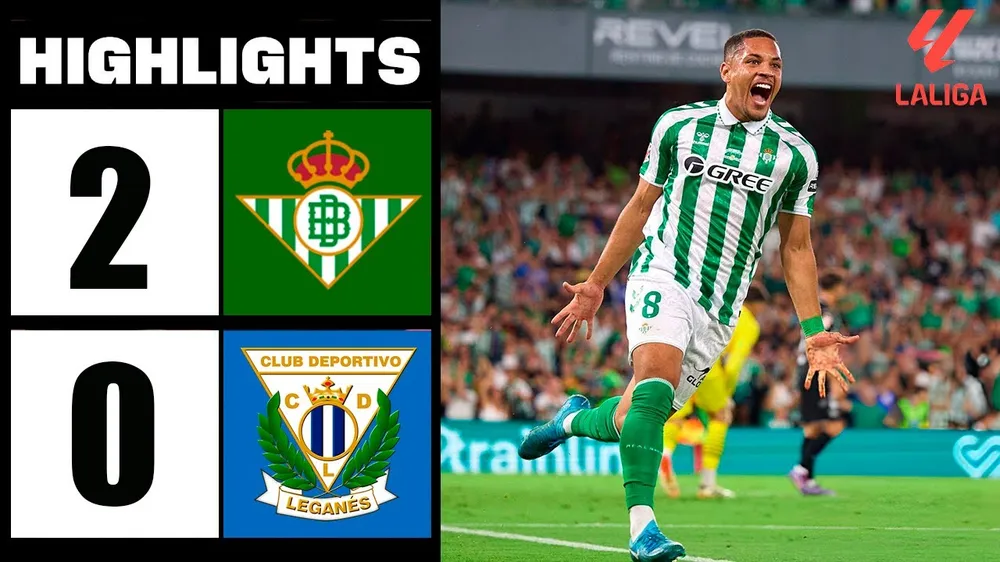 Real Betis vs Leganes 2-0: Bellerin căng ngang, Ezzalzouli dễ dàng mở bàn, Victor Roque ấn định chiến thắng