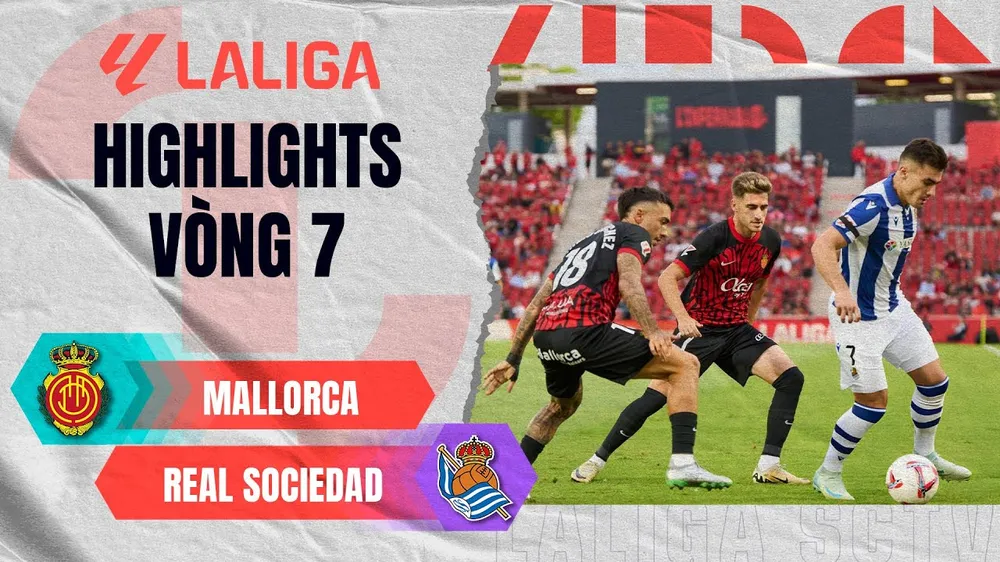 Mallorca vs Real Sociedad 1-0: Abdon ghi bàn duy nhất nhờ chấm penalty, HLV Imanol Alguacil lại thua 