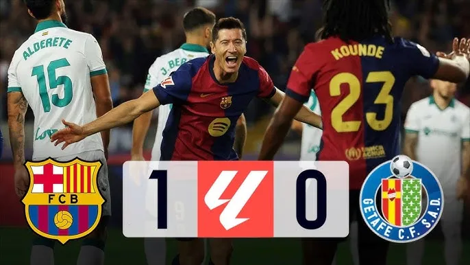 Barcelona vs Getafe 1-0: Sao trẻ Yamal kém duyên, Garcia và Raphinha tịt ngòi, anh cả Lewandowski chốt hạ 3 điểm cho Barca củng cố ngôi đầu La Liga