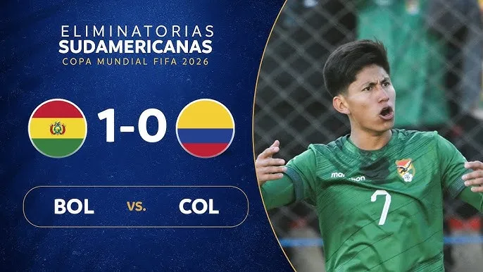Bolivia vs Colombia 1-0: Hector Cuellar bị thẻ đỏ, Robson Matheus kiến tạo, Miguel Terceros hạ gục Colombia giành trọn 3 điểm