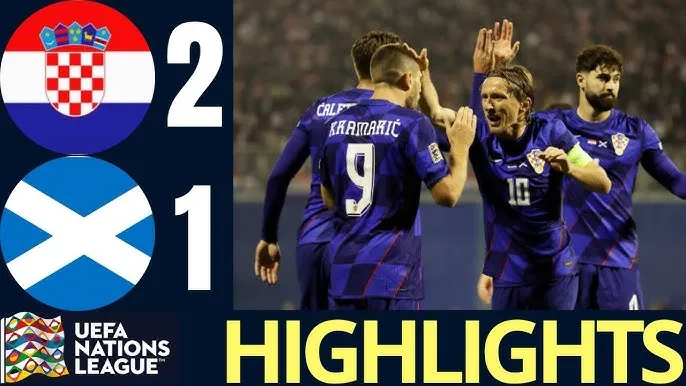 Croatia vs Scotland 2-1: Christie mở bàn, lập tức Matanovic gỡ hòa sau 4 phút, Sosa tung volley, Gordon vuột bóng, Kramaric chớp thời cơ đánh đầu chốt hạ