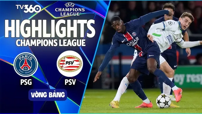 PSG vs PSV 1-1: Saibari kiến tạo, Noa Lang bất ngờ phá lưới Donnarumma, Ruiz kiến tạo, Hakimi tung cú sút xa cứu thua HLV Luis Enrique