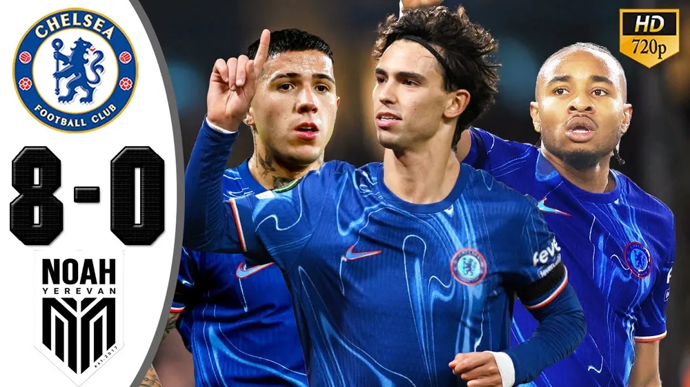 Chelsea vs Noah 8-0: Fernandez dấu ấn kiến tạo, Adarabioyo, Guiu, Disasi, Mudryk lập công, Felix, Nkunku khoe tài ghi cú đúp