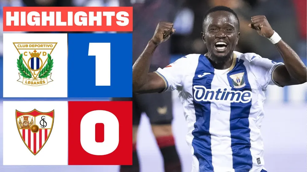 Leganes vs Sevilla 1-0: Lucien Agoume phải nhận thẻ đỏ, tạo cơ hội cho Miguel Fuente ghi bàn duy nhất trên chấm penalty