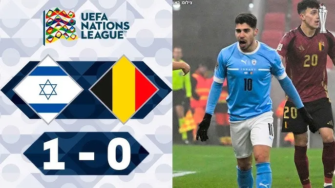 Israel vs Bỉ 1-0: Sai lầm của Smets, Shua chớp ngay cơ hội ghi bàn duy nhất, bất ngờ hạ đối thủ 