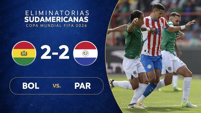 Bolivia vs Paraguay 2-2: Chia điểm kịch tính, Ervin Vaca mở bàn, Almiron gỡ hòa, Miguel Terceros lập công nhờ penalty, Julio Enciso cứu thua phút bù giờ, Adalid Terrazas, Diego Gomez nhận thẻ đỏ