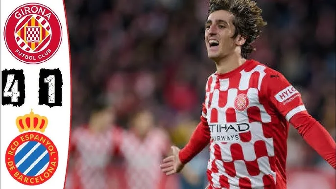Girona vs Espanyol 4-1: Bryan Gil sớm mở bàn, Bojan Miovski xuất thần cú đúp, Ladislav Krejci góp công chiến thắng, Javi Puado ghi bàn danh dự