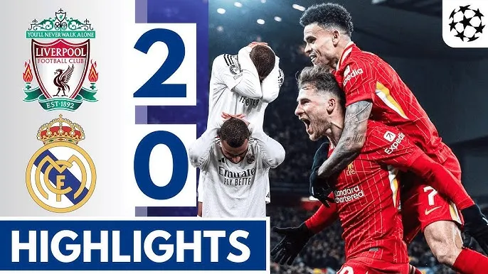 Liverpool vs Real Madrid 2-0: Mbappe tịt ngòi, Bradley kiến tạo, Mac Allister phá lưới Courtois, Robertson kiến tạo, Gakpo chốt hạ Real
