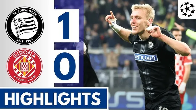 Sturm Graz vs Girona 1-0: Seedy Jatta kiến tạo, Mika Biereth tỏa sáng ghi bàn duy nhất giành gọn 3 điểm