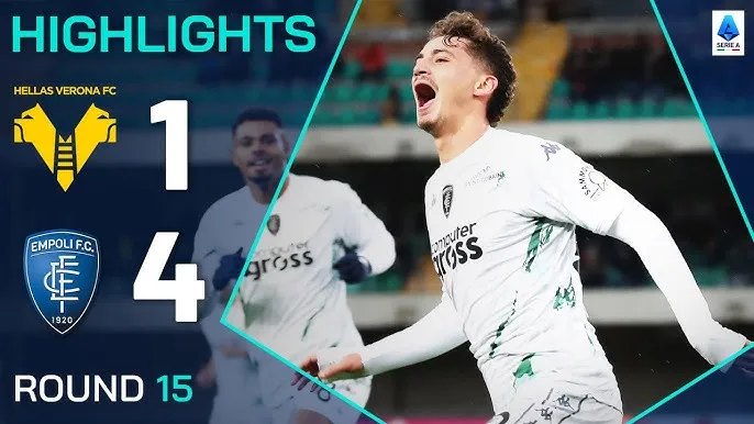 Verona vs Empoli 1-4: Sebastiano Esposito xuất thần cú đúp, Liberato Cacace, Lorenzo Colombo góp công chiến thắng thuyết phục