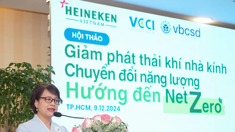 Heineken Việt Nam hợp tác VBCSD-VCCI hỗ trợ đối tác trong cung ứng thúc đẩy giảm phát thải và chuyển đổi năng lượng