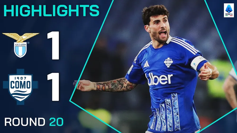Lazio vs Como 1-1: Boulaye Dia tỉa góc xa mở bàn, Loum Tchaouna bị thẻ đỏ, Patrick Cutrone đánh đầu cận thành đẹp mắt, chia điểm ngọt ngào
