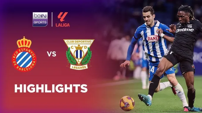 Espanyol vs Leganes 1-1: Leandro Cabrera sớm mở bàn phút thứ 2, Seydouba Cisse gỡ hòa ngay lập tức, Juan Soriano bị thẻ đỏ phút bù giờ