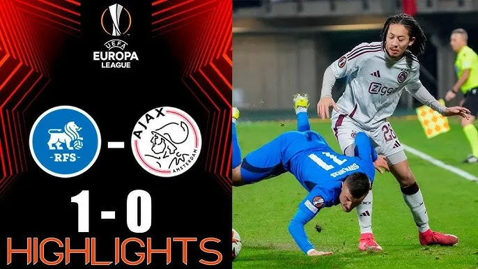 RFS vs Ajax 1-0: Hàng công tịt ngòi, Adam Markhiyev chớp thời cơ phản công nhanh ghi bàn duy nhất, bất ngờ giành 3 điểm