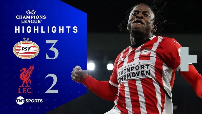 PSV vs Liverpool 3-2: Gakpo khai bàn nhờ penalty, Elliott lập công, Bakayoko, Saibari, Pepi tỏa sáng giành chiến thắng, Nallo nhận thẻ đỏ
