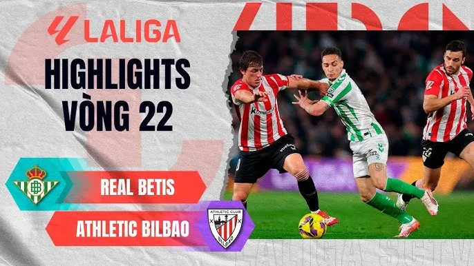 Real Betis vs Athletic Bilbao 2-2: Bất phân thắng bại, Isco mở bàn, Aitor Paredes gỡ hòa, Romain Perraud lập công, Oihan Sancet chia điểm kịch tính