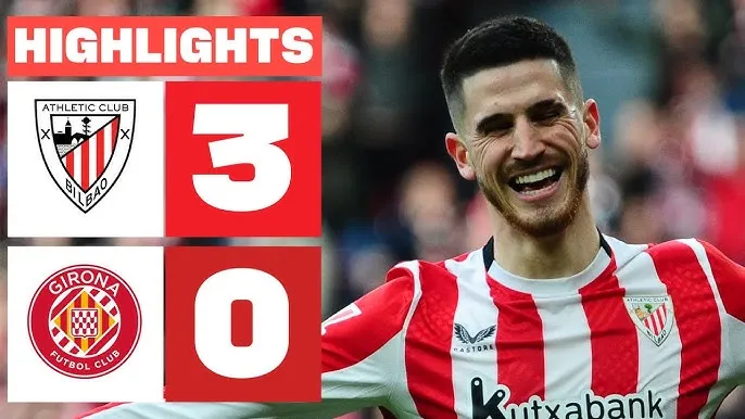 Athletic Bilbao vs Girona 3-0: Ngày Oihan Sancet sánh vai người hùng với cú hattrick đẹp mắt, bỏ túi 3 điểm dễ dàng