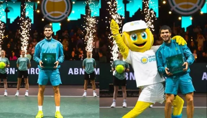 Carlos Alcaraz: Những cú ăn điểm đẹp mắt trên hành trình chinh phục danh hiệu ATP thứ 17 ở tuổi 21 tại Rotterdam 