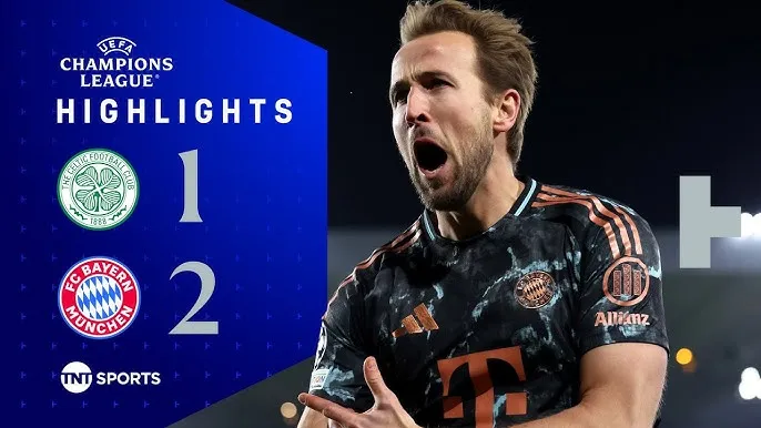 Celtic vs Bayern Munich 1-2: Olise sút căng mở bàn, Harry Kane khoe tài bắn phá hạ thủ thành Schmeichel nhân đôi tỷ số, Maeda ngược dòng bất thành, Bayern chờ màn tái đấu 