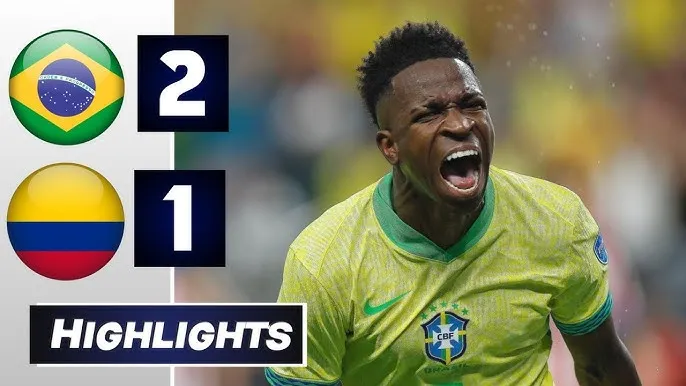 Brazil vs Colombia 1-1: Raphinha khai bàn nhờ chấm penalty, James Rodriguez kiến tạo, Luis Diaz gỡ hòa, Raphinha kiến tạo, Vinicius ghi siêu phẩm sút xa giành gọn 3 điểm 