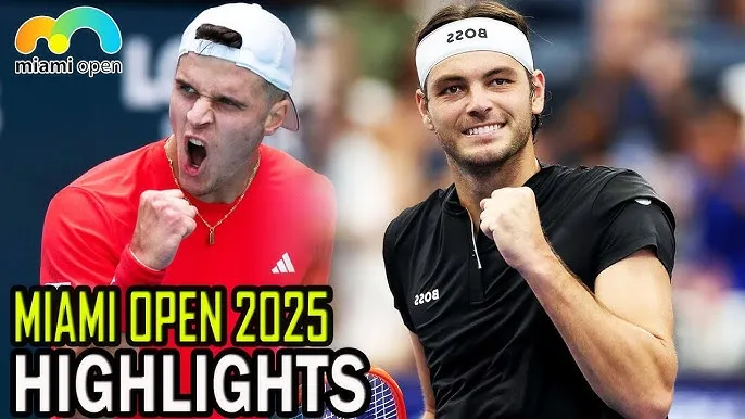 Jakub Mensik vs Taylor Fritz 7-6(4), 4-6, 7-6(4): Mensik mất 145 phút hạ Fritz, Mensik chật vật giành vé gặp lão tướng Novak Djokovic ở chung kết Miami Open 2025