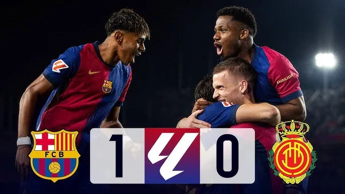 Barcelona vs Mallorca 1-0: Olmo, Yamal, Torres không thắng nổi "Người nhện" Roman, Garcia kiến tạo, Olmo cứa lòng ghi bàn duy nhất, Barca tạm hơn Real 7 điểm nhưng hơn 1 trận