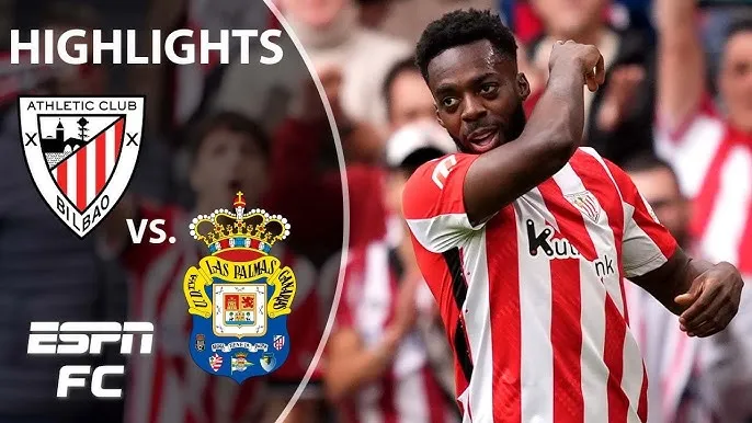 Athletic Bilbao vs Las Palmas 1-0: Galarreta chọc khe kiến tạo, Inaki Williams tỏa sáng ngay phút thứ 5, sớm chốt sổ cục diện, bỏ túi 3 điểm